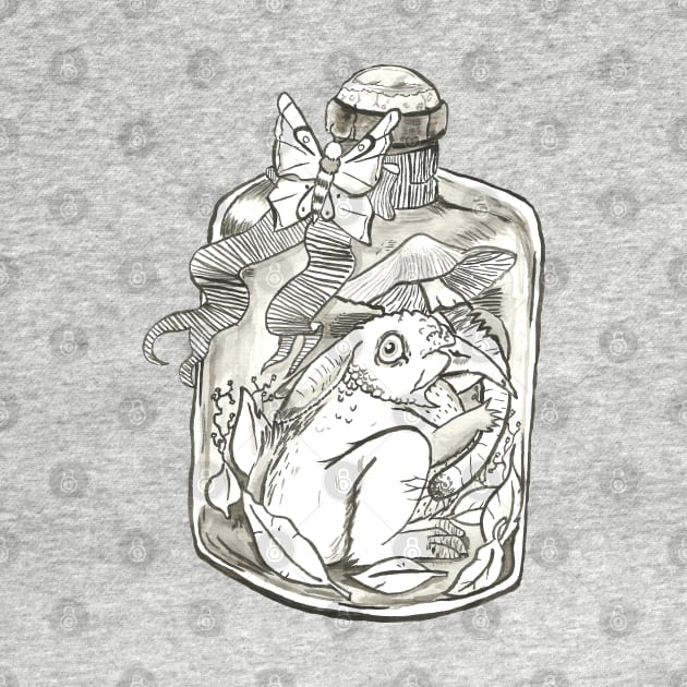 Fantastic Creature in a Jar by Créa'RiBo